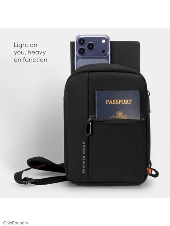 Water Resistant Sling Crossbody Backpack Daypack for Travel Hiking Outdoor main image 5